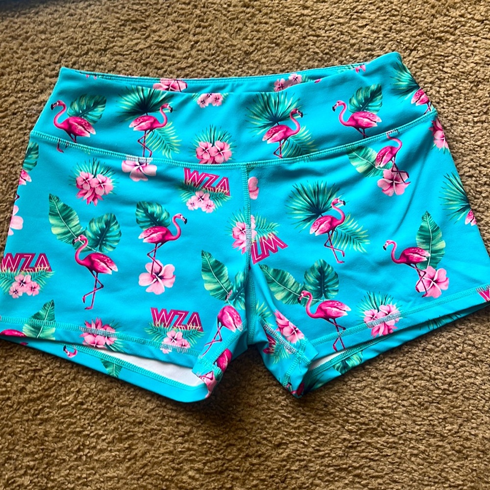 Born Primitive WZA spandex athletic shorts